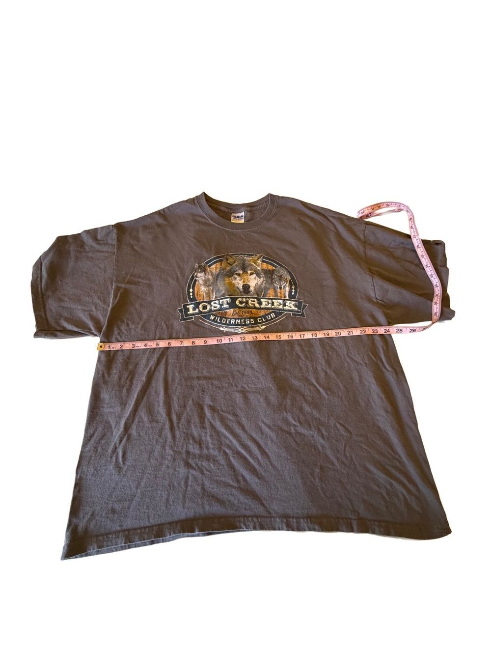 Gildan Black Lost Creek Wilderness Club Graphic Tee